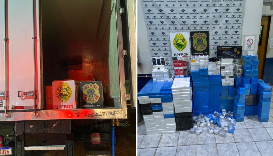 Carga milionária de eletrônicos é interceptada pela polícia na BR-277