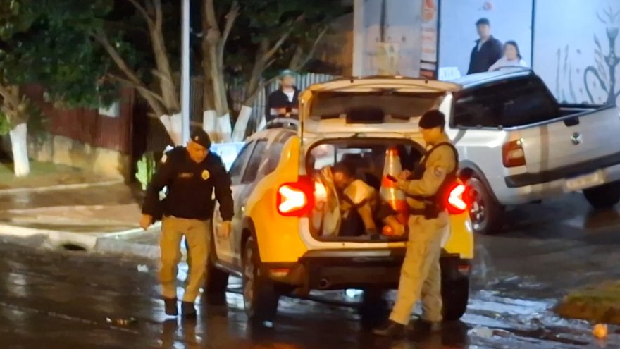 Homem é preso após cometer crime em farmácia na rua Jacarezinho em Cascavel