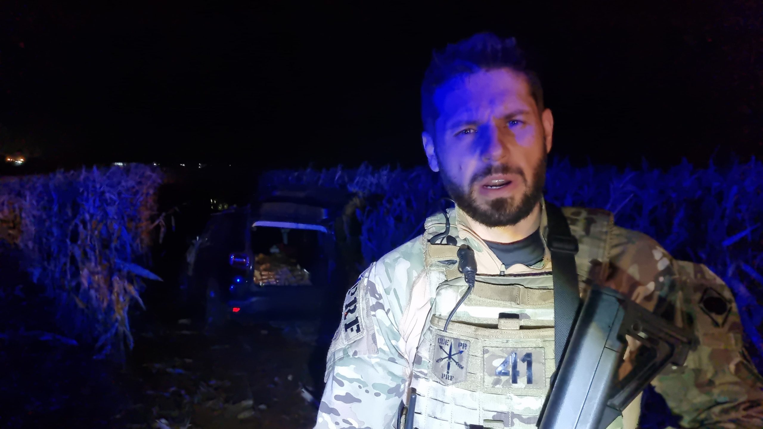 Durante perseguição, carro estava em alta velocidade afirma PRF após apreensão de maconha