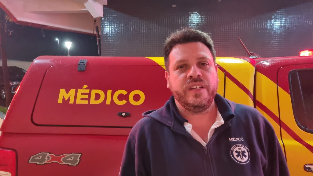 “Vítimas estavam enclausuradas” diz médico do Siate sobre acidente na Rua Cuiabá em Cascavel