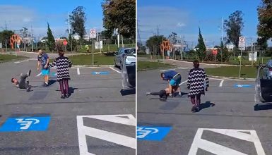 Imagem referente a Vídeo mostra vítima sendo esfaqueada durante assalto e pedindo por socorro: “Eu vou morrer”