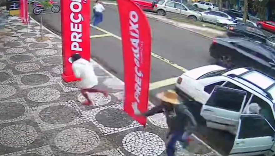 Vídeo: após venda de ouro, família é alvo de atentado a tiros em Umuarama