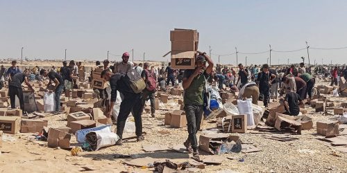 Em um mês, número de mortos buscando alimentos em Gaza chega a 516 Imagem referente a Em um mês, número de mortos buscando alimentos em Gaza chega a 516