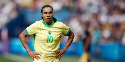 Será um marco para o futebol feminino, diz Marta sobre Copa no Brasil Imagem referente a Será um marco para o futebol feminino, diz Marta sobre Copa no Brasil