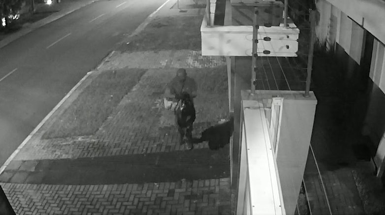 Nem o frio espantou! Câmeras flagram furto de cabos no Bairro Coqueiral