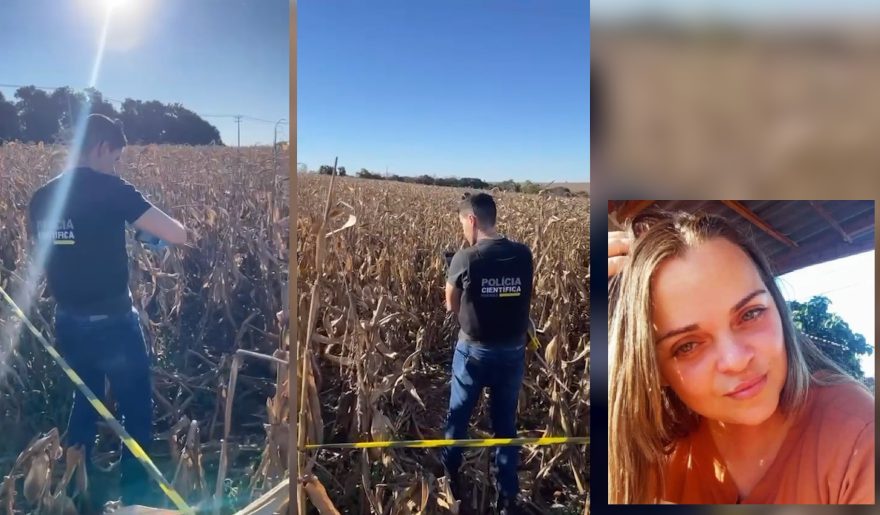 Corpo de mulher desaparecida é encontrado em plantação: Polícia Civil desvendou crime e localizou cadáver