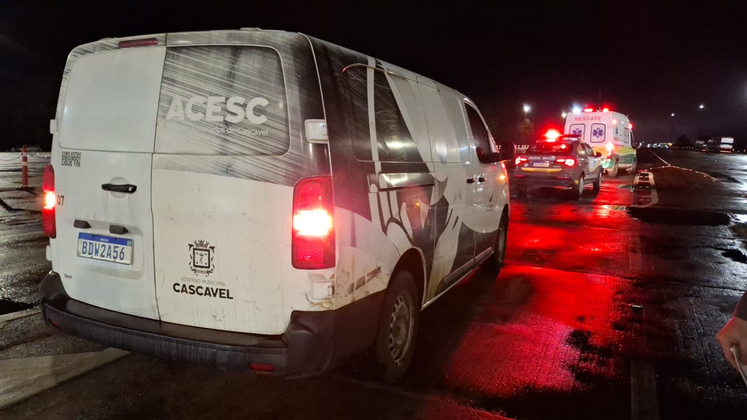 Motorista da Acesc surta e é detido em São Paulo durante serviço oficial