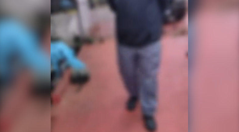 “Não é meu não senhor”: Mesmo diante do flagrante, homem nega ao Madril ser o dono da droga