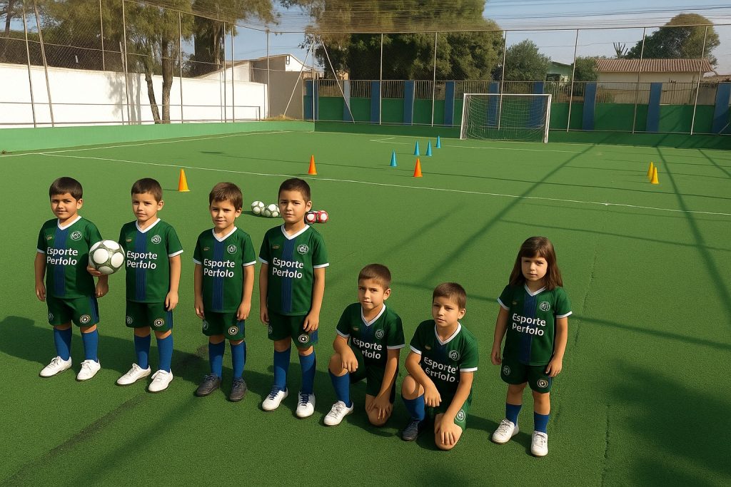 Escolinha de Futebol do Periolo abre inscrições com vagas limitadas