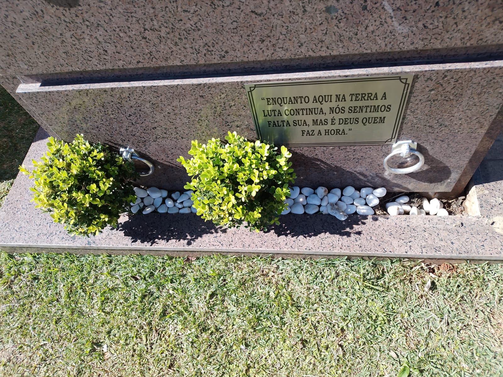 Vândalos atacam túmulo duas vezes e família pede câmeras no cemitério