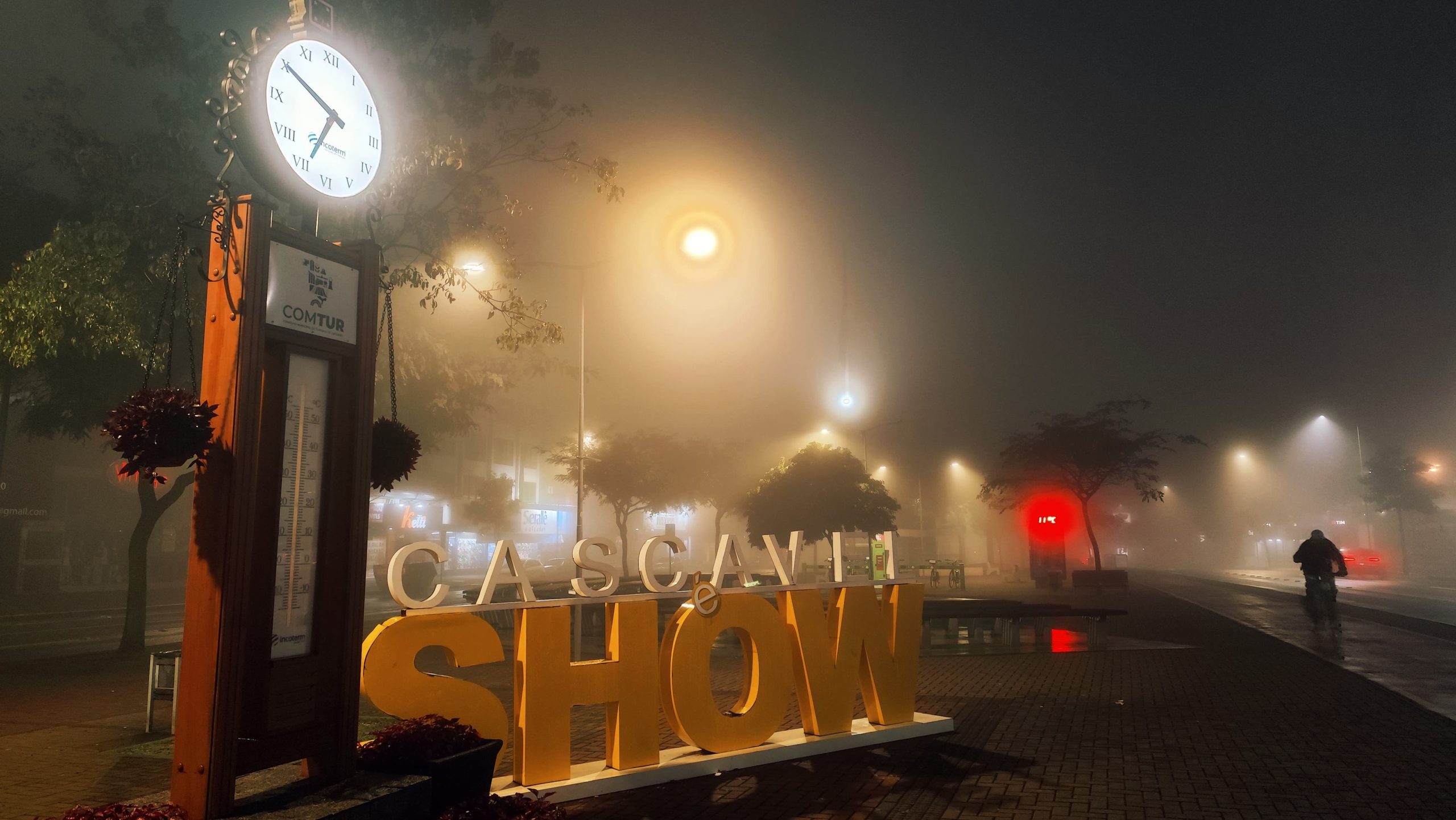 Cascavel e seus cinquenta tons de neblina