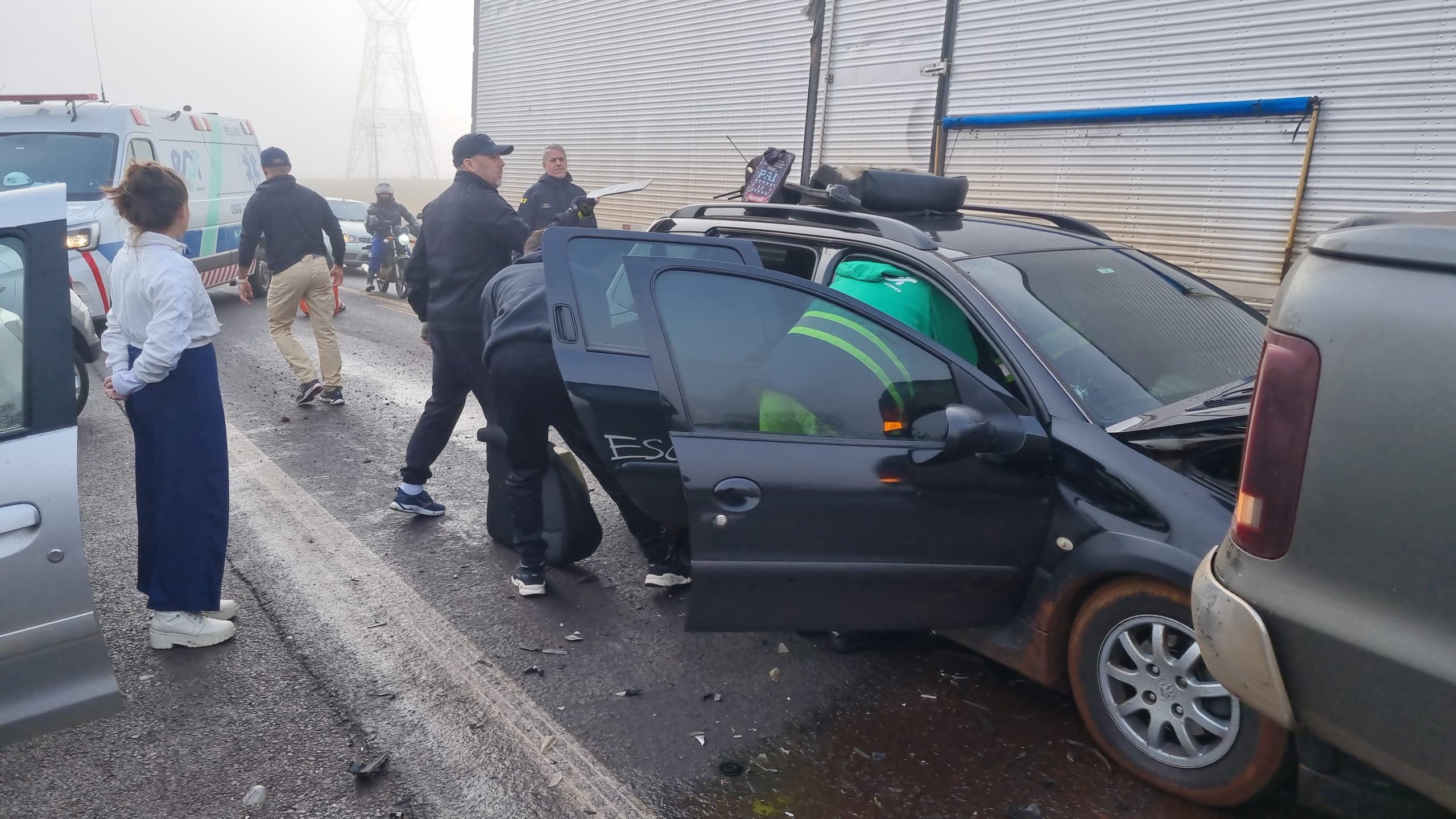 Mais um acidente é registrado na BR-277
