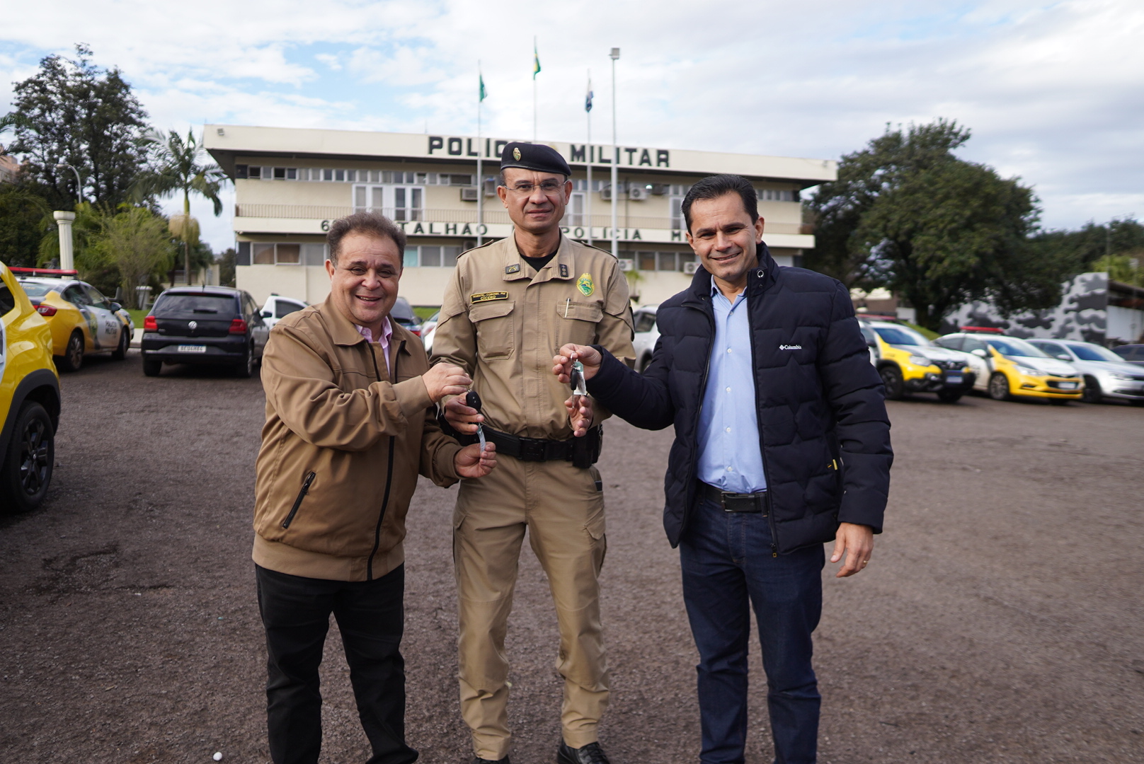 Nova viatura para a Polícia Militar reforça a segurança pública de Cascavel