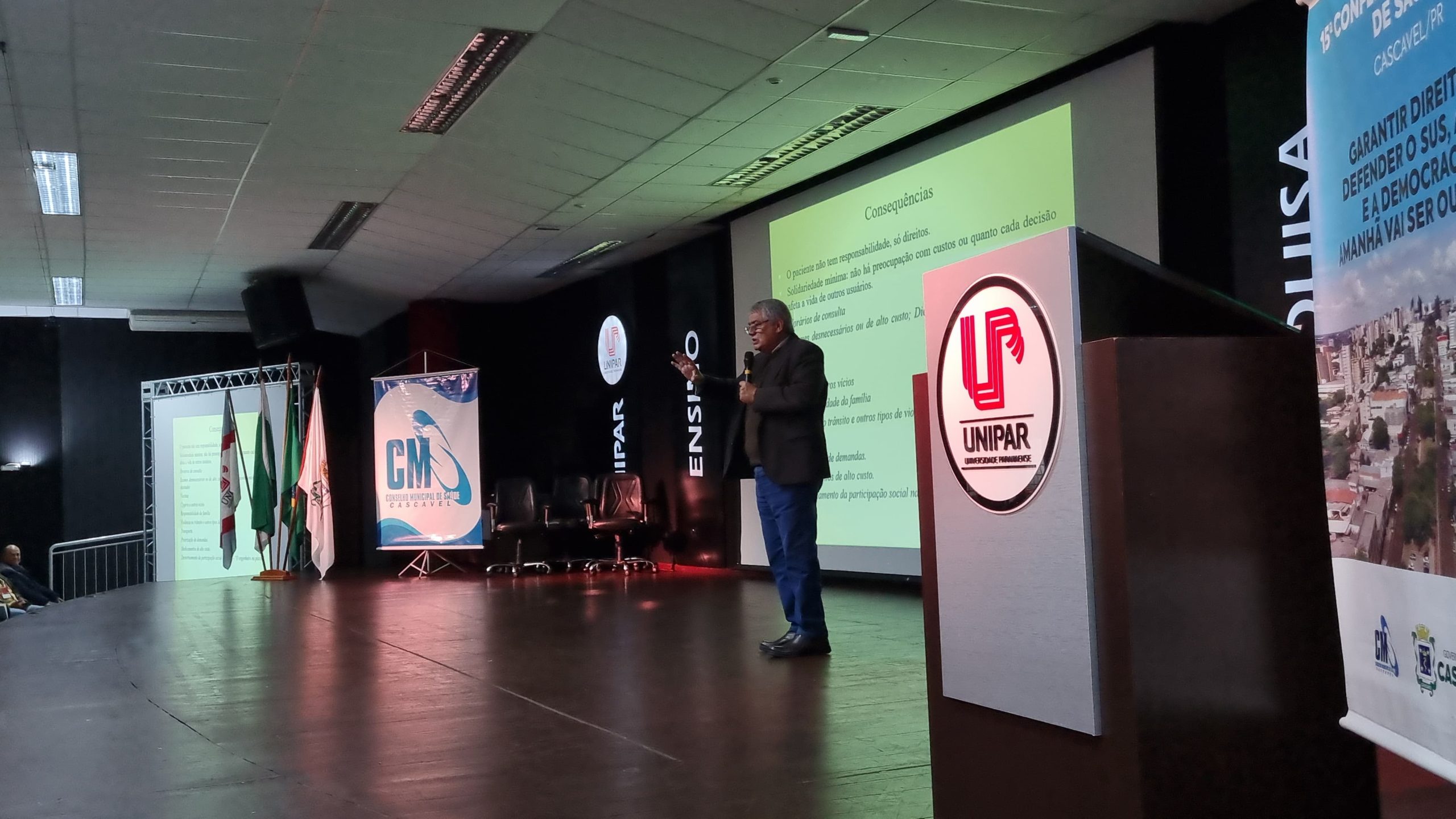 15ª Conferência Municipal de Saúde de Cascavel reúne delegados para debater propostas da população