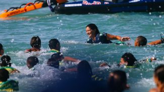 Luana Silva para em australiana e é vice-campeã em Saquarema