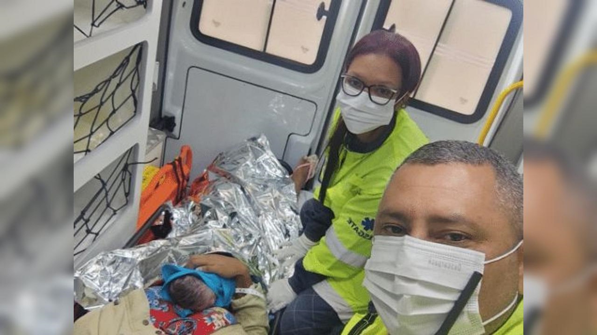 Bebê apressadinho nasce em ambulância na BR-364 antes de chegar ao hospital