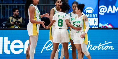 Brasil supera Canadá e vence a segunda na Americup feminina Imagem referente a Brasil supera Canadá e vence a segunda na Americup feminina
