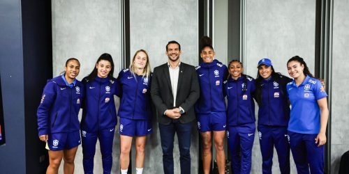 Novo presidente da CBF projeta mais investimentos no futebol feminino Imagem referente a Novo presidente da CBF projeta mais investimentos no futebol feminino