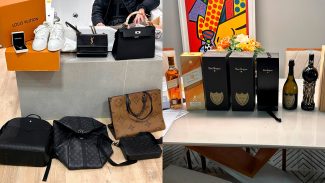 Artigos de luxo foram apreendidos durante ação que terminou com a prisão de suspeito de integrar facção ligada ao PCC