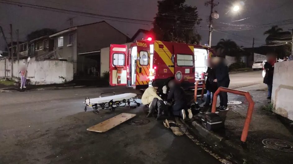 Violenta colisão deixa quatro feridos: “Foi muita sorte não ser uma tragédia maior”, diz oficial dos Bombeiros