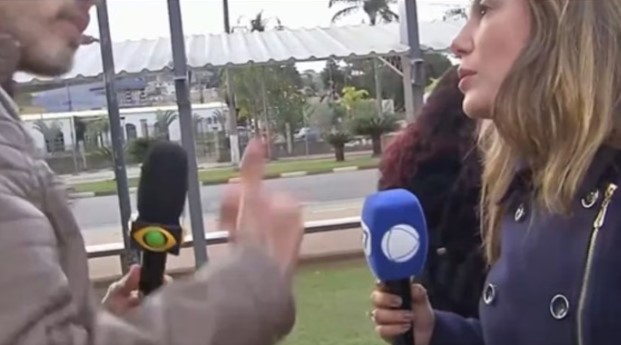 “Tá louca?”: repórteres da Record e da Band discutem ao vivo
