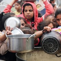 Imagem referente a Entidades denunciam redução da distribuição de alimentos em Gaza