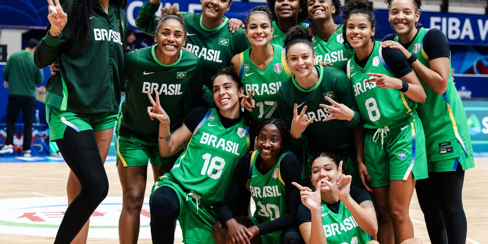 Brasil fecha primeira fase da AmeriCupW com 100% de aproveitamento