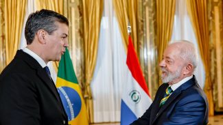 Lula e Santiago Peña conversam sobre caso de espionagem da Abin
