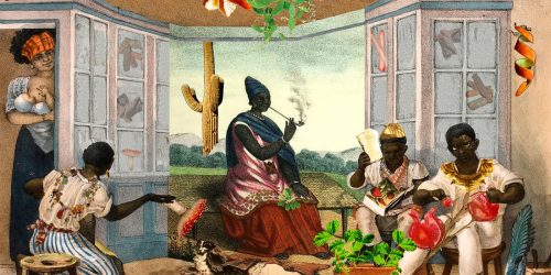 Artistas recriam obras famosas com viés anticolonial e antirracista Imagem referente a Artistas recriam obras famosas com viés anticolonial e antirracista