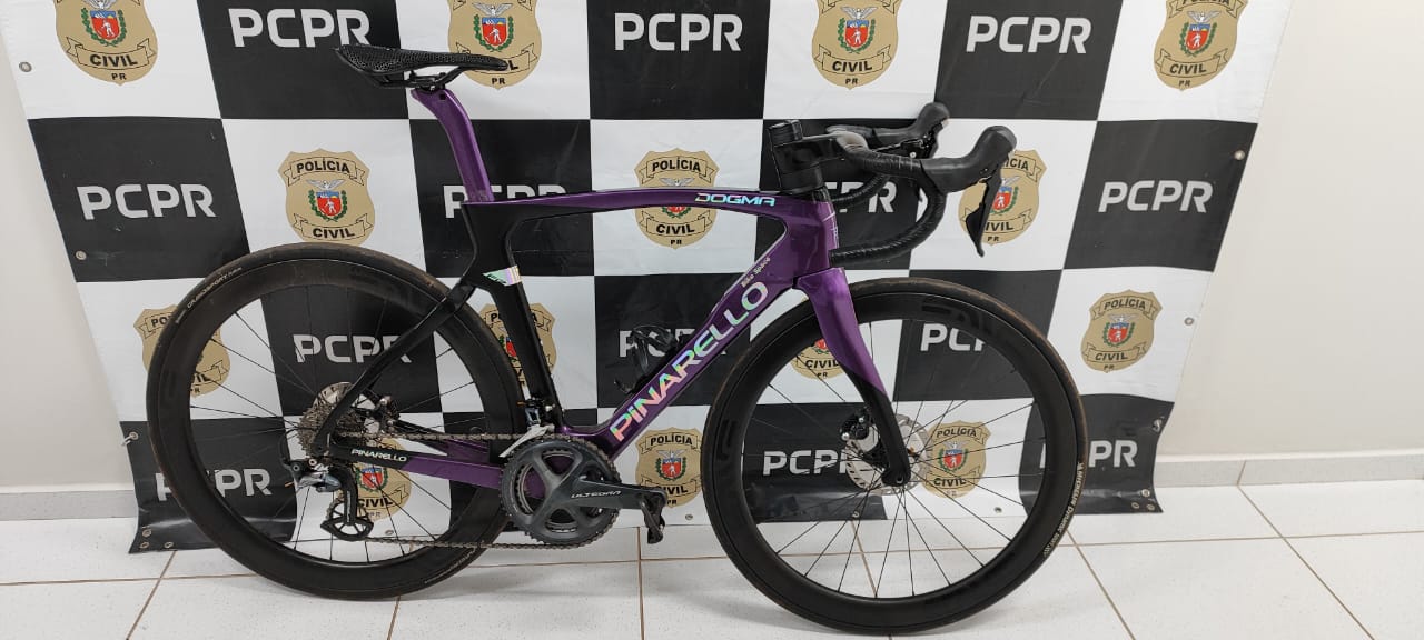Bicicleta avaliada em R$ 60 mil é recuperada pelo GDE em Cascavel