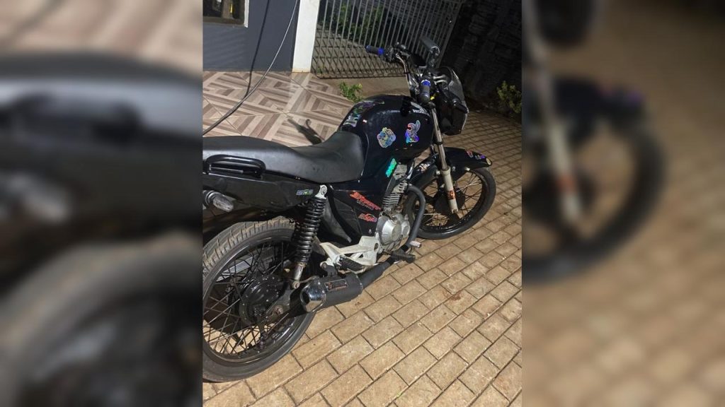 Motociclista é vítima de assalto à mão armada em Santa Helena