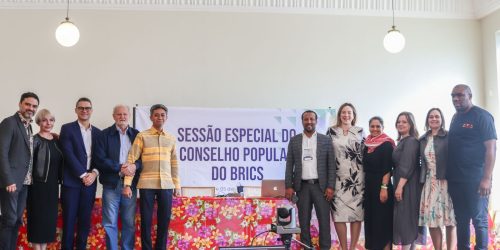 Imagem referente a Movimentos sociais do Brics finalizam propostas para chefes de Estado