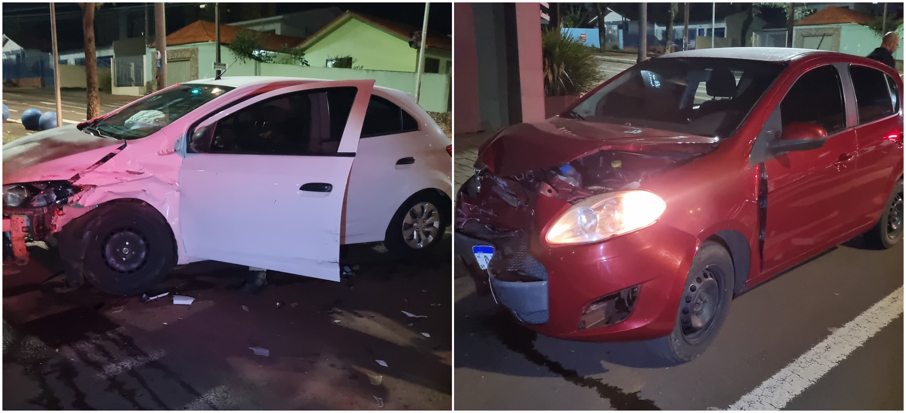 Homem fica ferido em acidente entre Palio e Onix no São Cristóvão Homem fica ferido em acidente entre Palio e Onix no São Cristóvão
