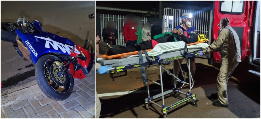 Motociclista fica ferido ao sofrer queda no Interlagos