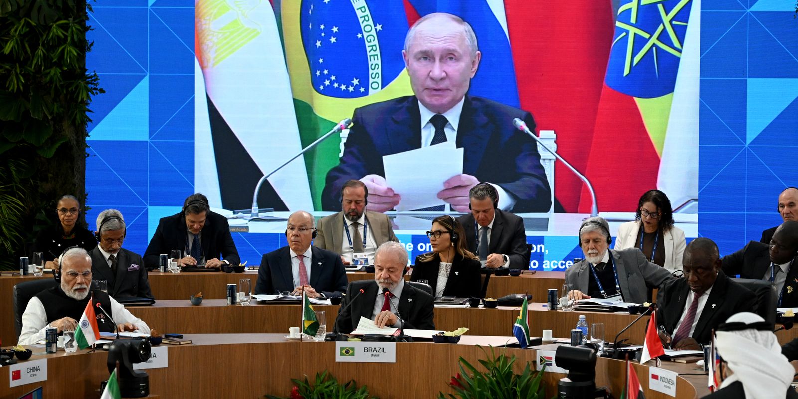 Em mudança de tom, Brics condenam ataques contra Irã pela primeira vez