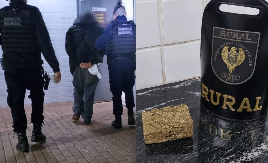 Adolescente é apreendido com maconha em Juvinópolis, distrito de Cascavel