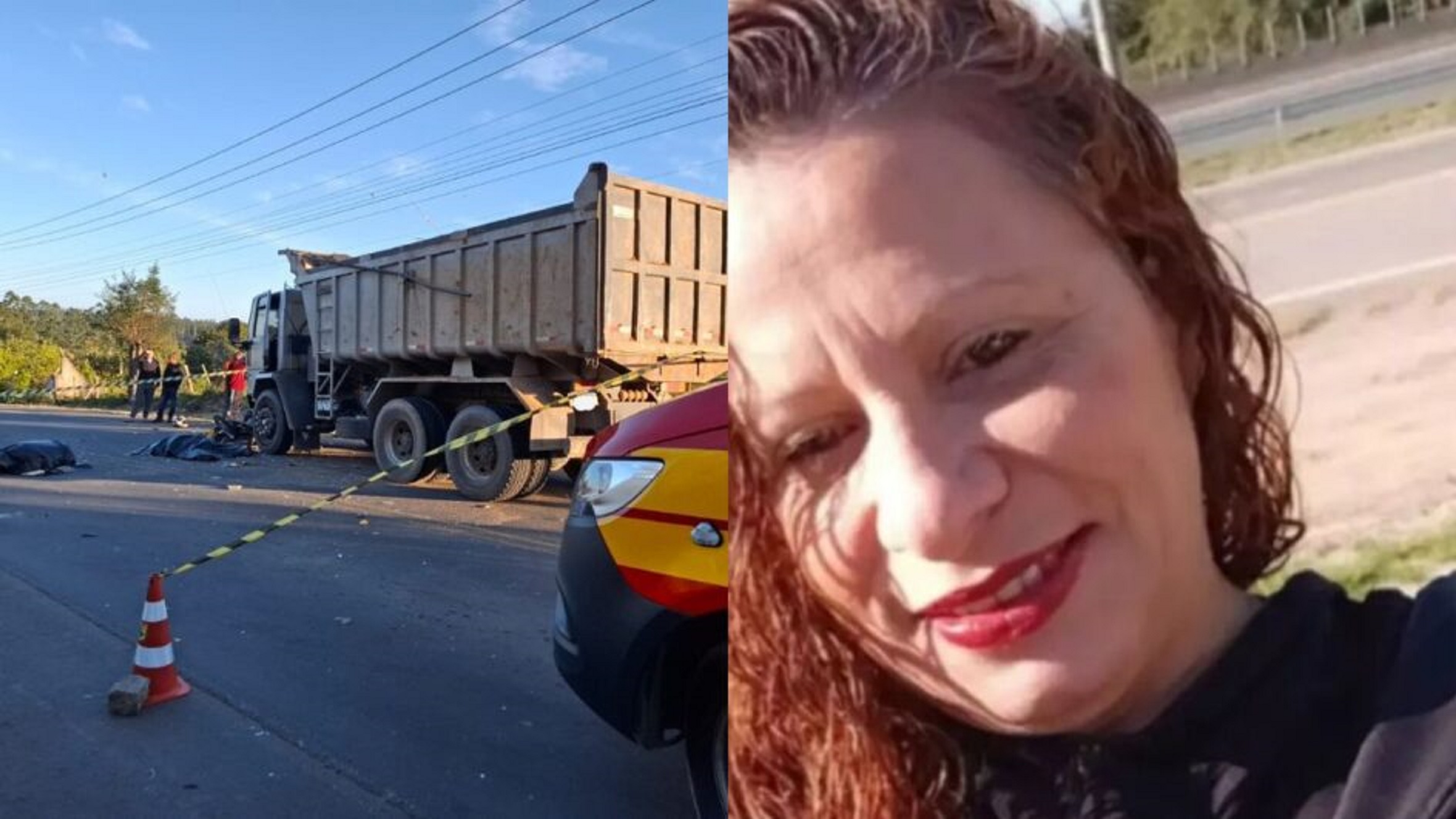 Curva da morte: acidente tira a vida de mãe e filho