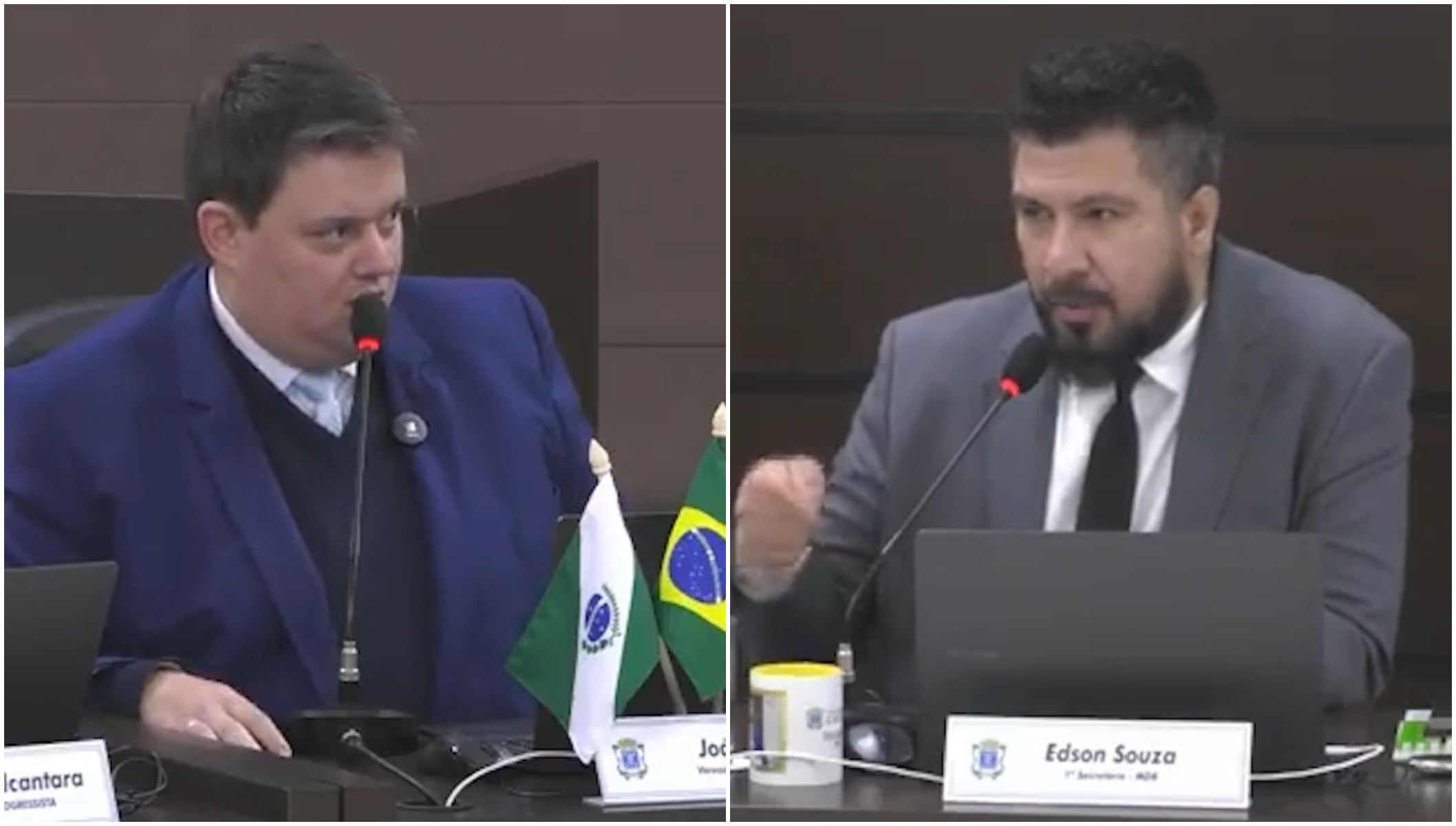 "O senhor é empregado do Renato lá na empresa", diz Edson Souza para João Diego em discussão de Projeto