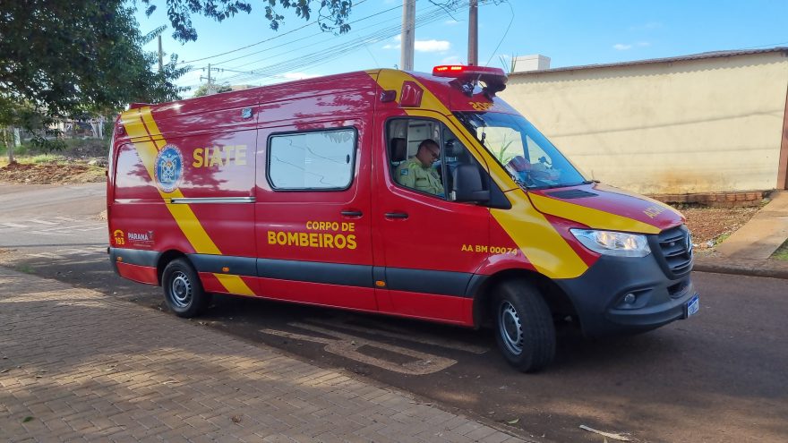 Homem de 49 anos fica ferido após queda de patinete no bairro Morumbi, em Cascavel