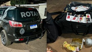 Homem é preso com drogas e cigarros contrabandeados em ônibus na rodoviária de Santa Tereza do Oeste Homem é preso com drogas e cigarros contrabandeados em ônibus na rodoviária de Santa Tereza do Oeste