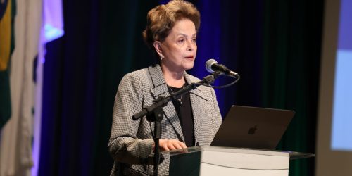 Dilma: Banco do Brics terá 30% da carteira em moedas locais em 2026 Imagem referente a Dilma: Banco do Brics terá 30% da carteira em moedas locais em 2026