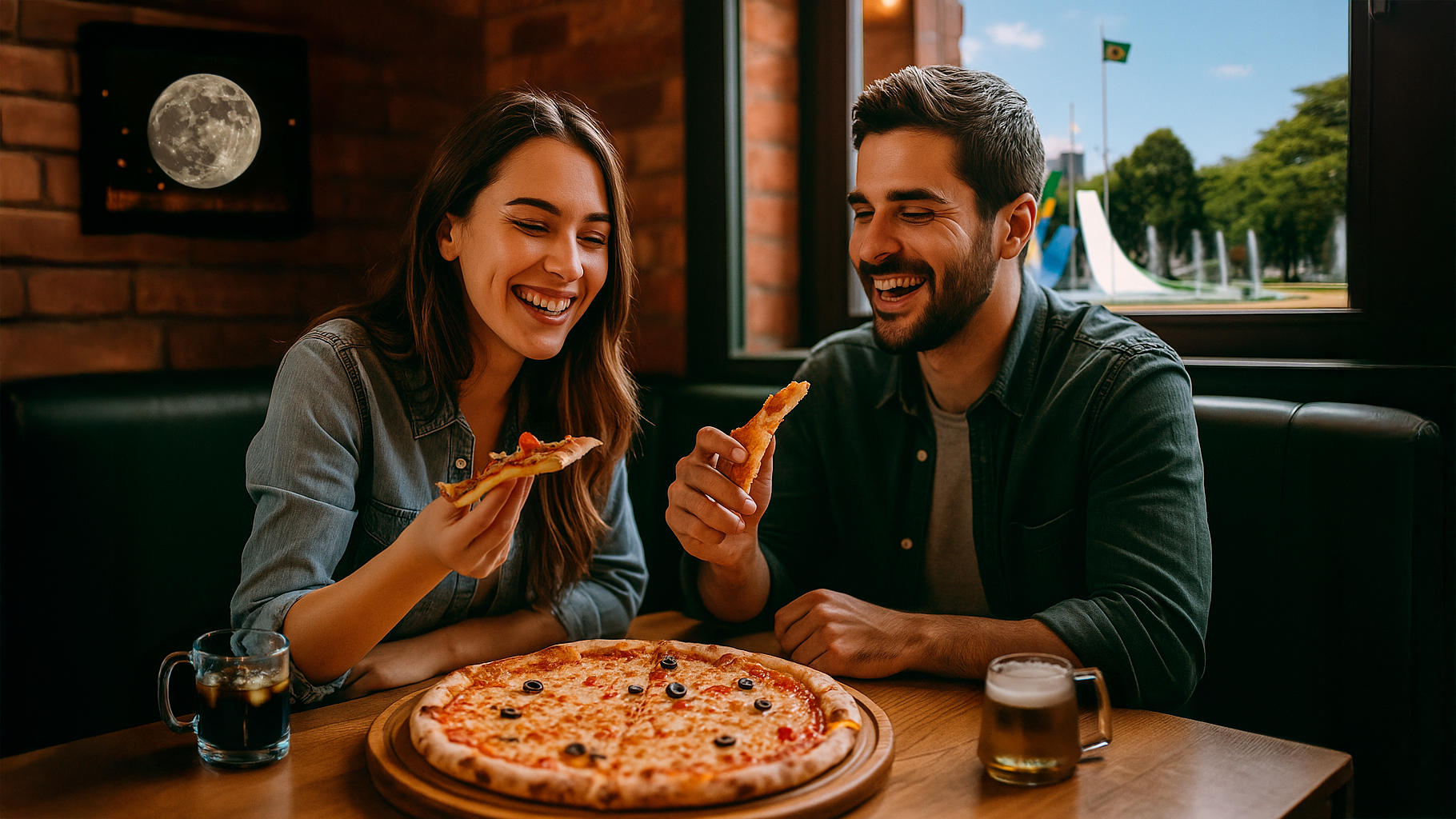 Lua do Veado brilha no Dia Mundial da Pizza e promete uma quinta saborosa em Cascavel; Máxima de 20ºC Lua do Veado brilha no Dia Mundial da Pizza e promete uma quinta saborosa em Cascavel; Máxima de 20ºC