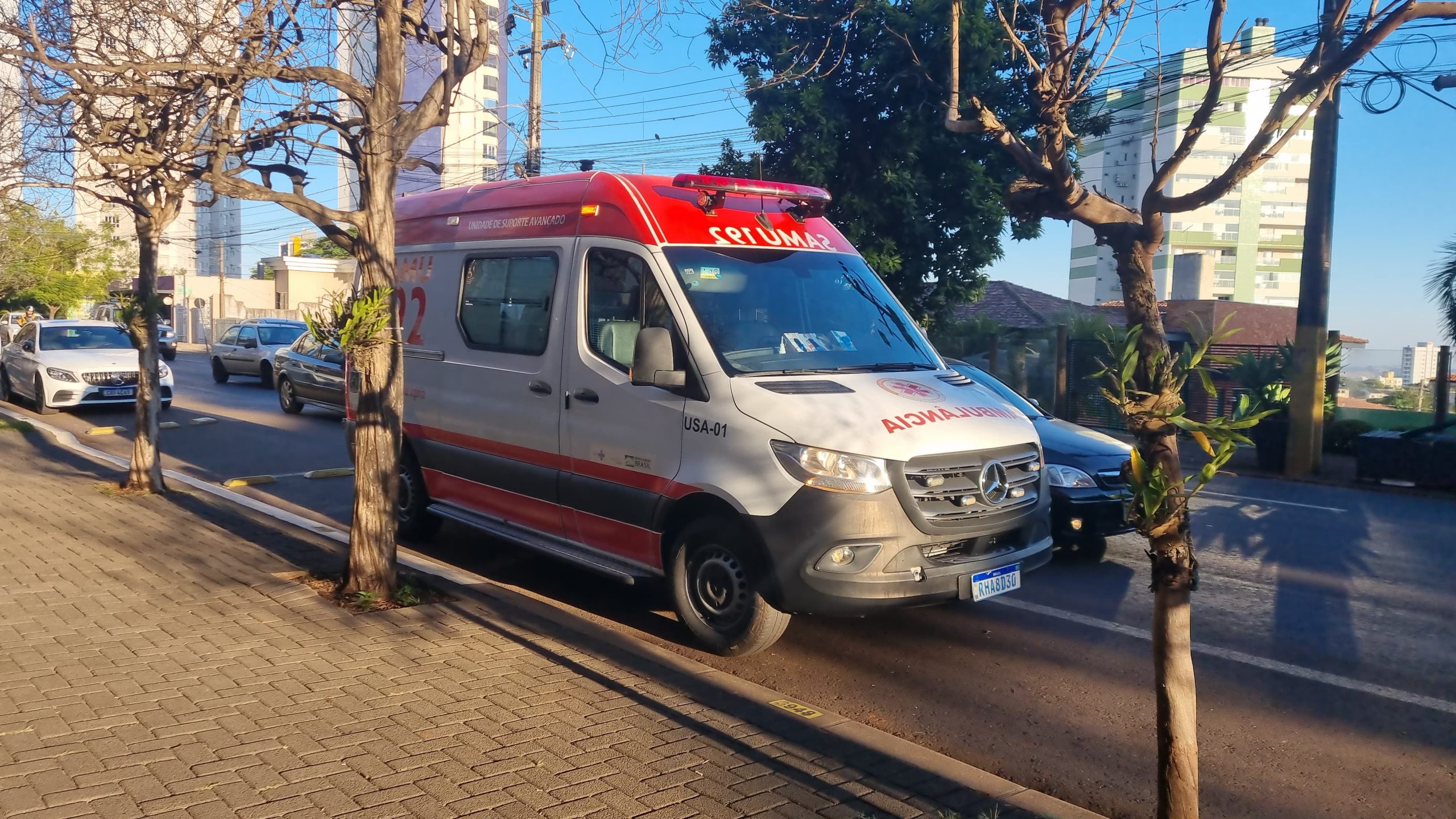 Samu é acionado mas moradora morre em edifício no Centro de Cascavel Samu é acionado mas moradora morre em edifício no Centro de Cascavel