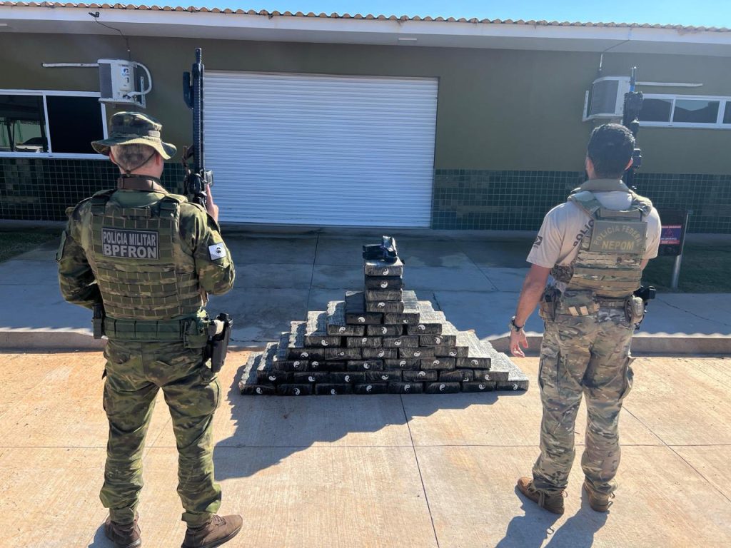 Grande operação em Guaíra: meia tonelada de maconha retirada de circulação
