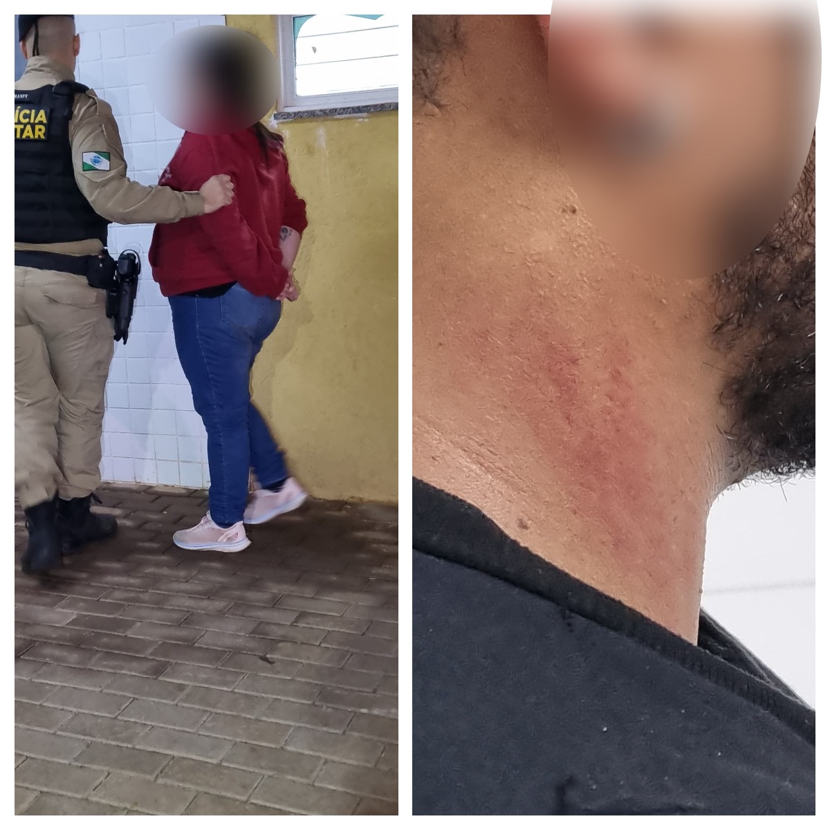 Tapa na cara: Mulher alterada invade casa do ex-namorado e o agride Tapa na cara: Mulher alterada invade casa do ex-namorado e o agride