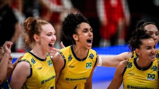 Brasil supera França por 3 sets a 2 na Liga das Nações de Vôlei Brasil supera França por 3 sets a 2 na Liga das Nações de Vôlei