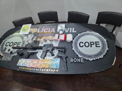 Ação integrada prende mais quatro suspeitos de tentativa de roubo a banco no Paraná Imagem referente a Ação integrada prende mais quatro suspeitos de tentativa de roubo a banco no Paraná