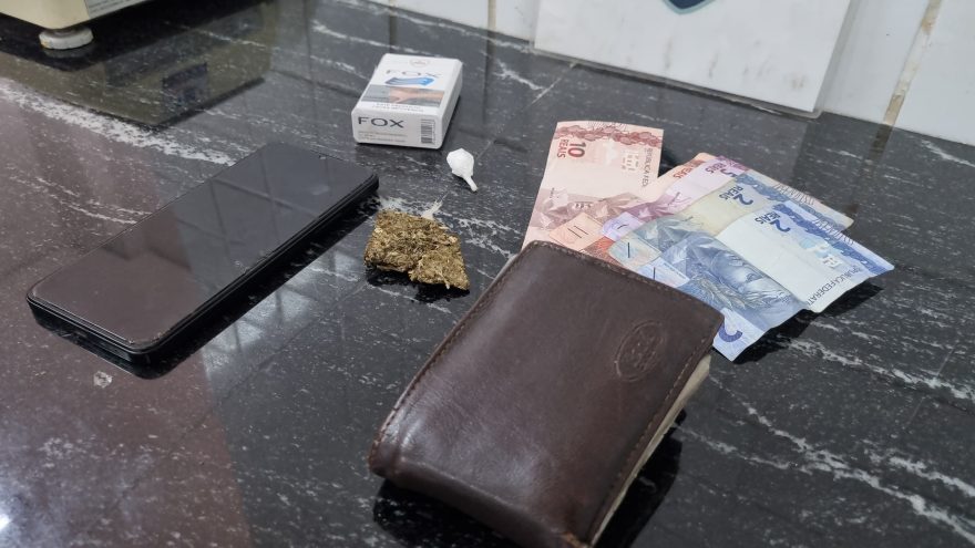 Guarda Municipal pega dois com drogas no Consolata e leva para delegacia