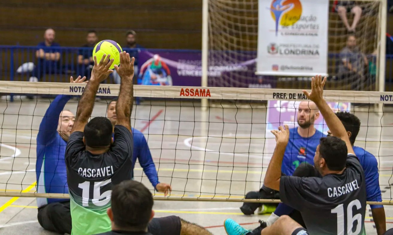 Cascavel recebe a 1ª Etapa Regional Sul de Vôlei Sentado