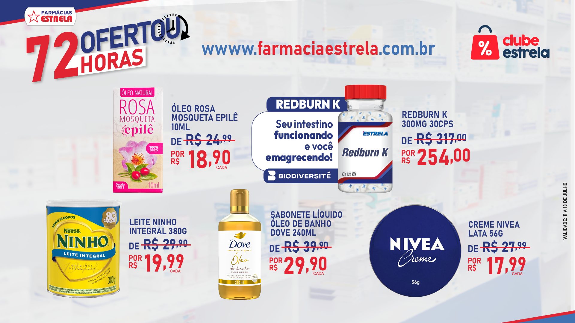 Farmácias Estrela anunciam ofertas especiais para o fim de semana